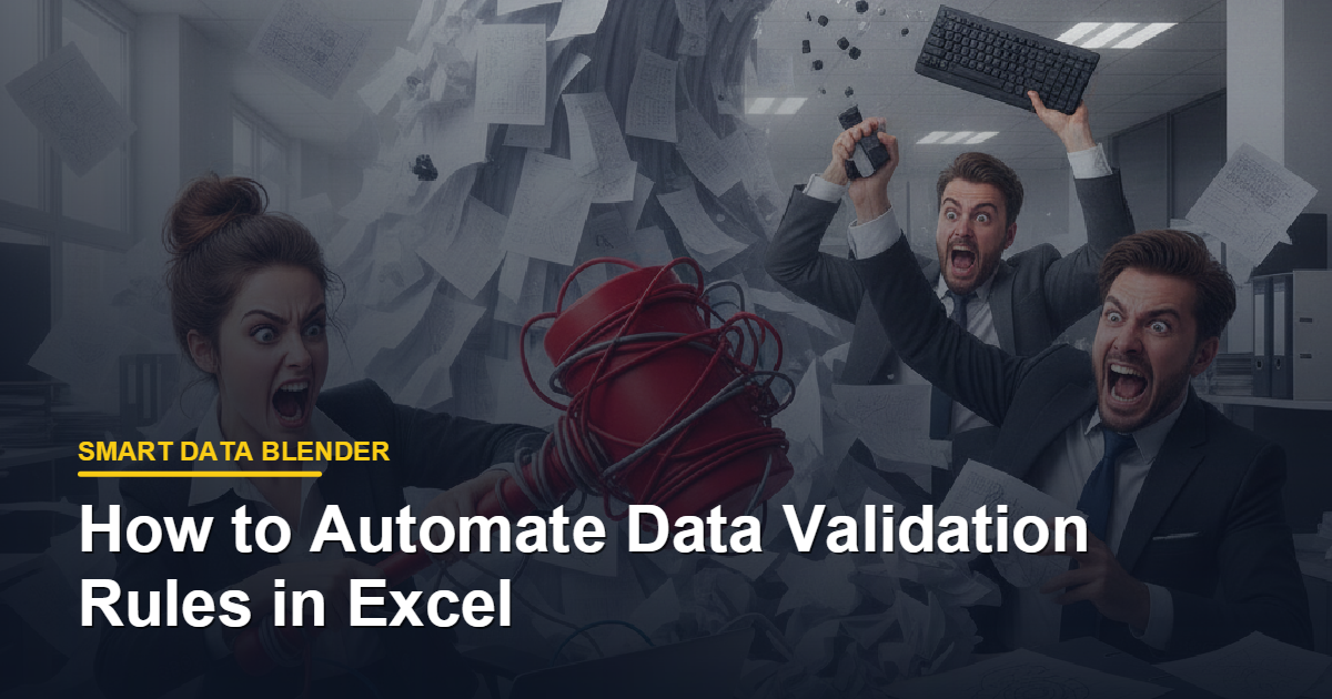 How to Automate Data Validation Rules in Excel