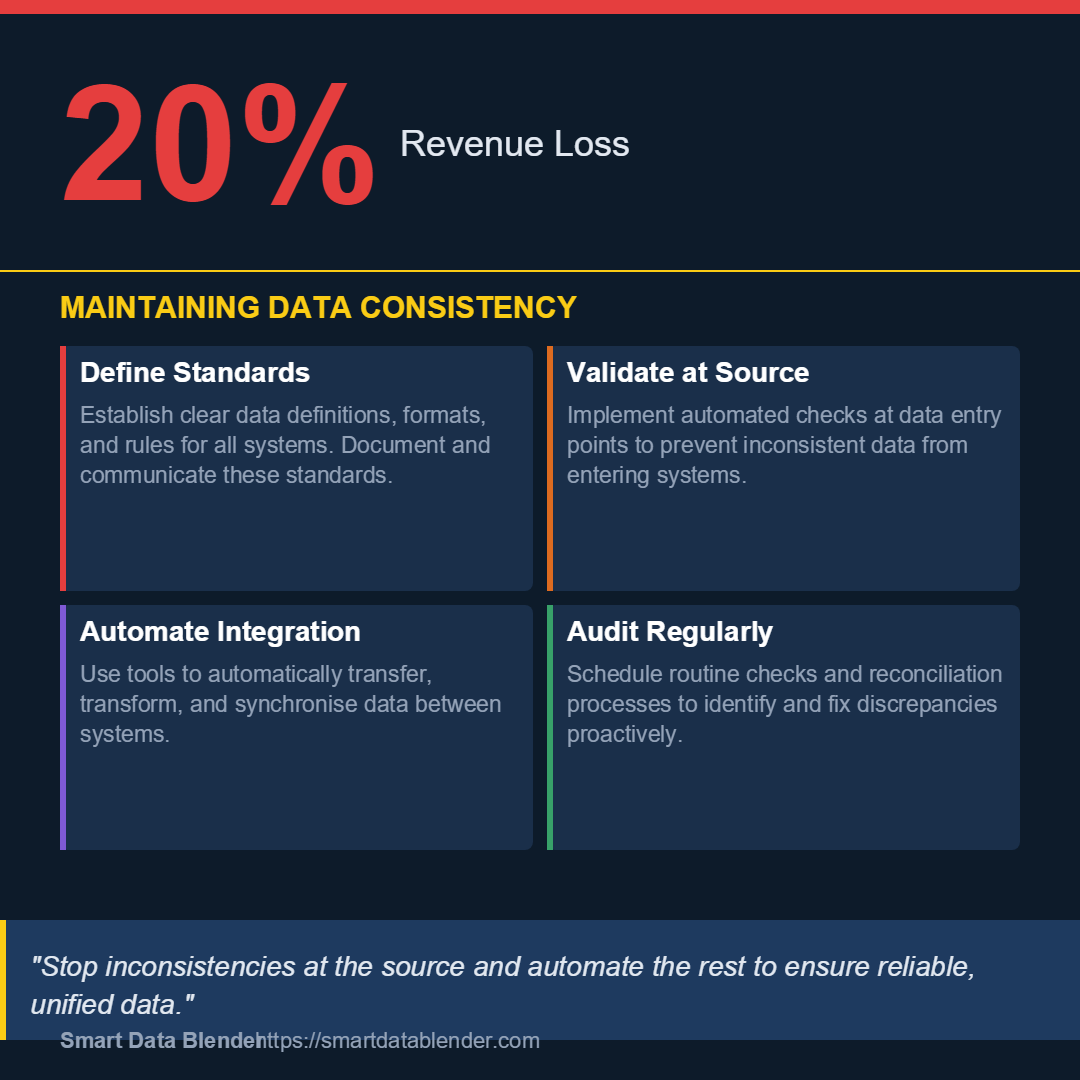 How to Keep Data Consistent Across Multiple Systems