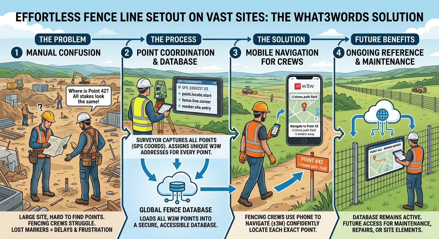 How to Re-Locate Setting Out Points Fast on Any Site
